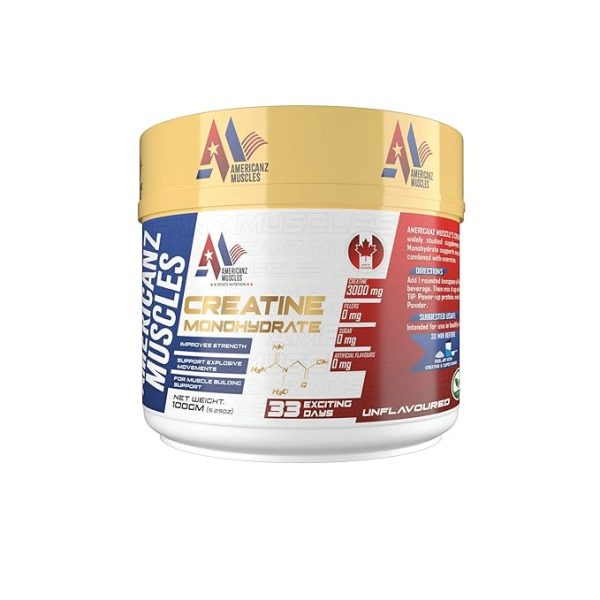 Americanz Muscles Creatine Monohydrate-100gm