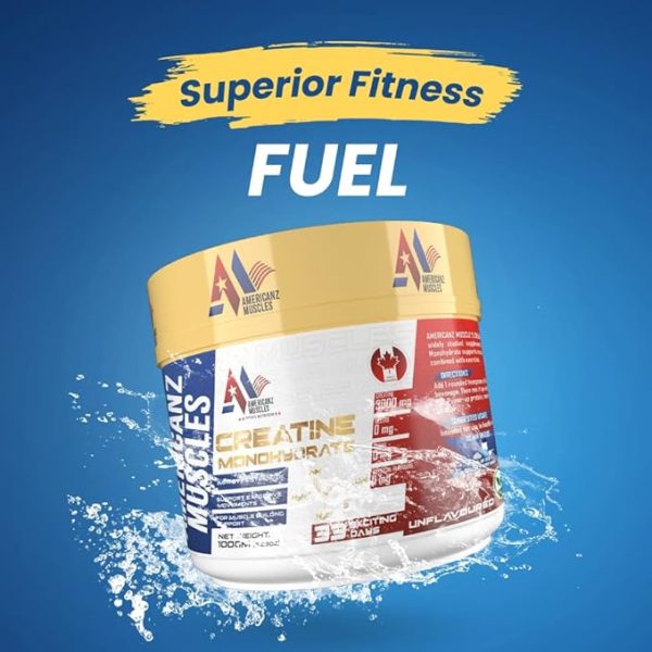 Americanz Muscles Creatine Monohydrate-100gm - Image 4