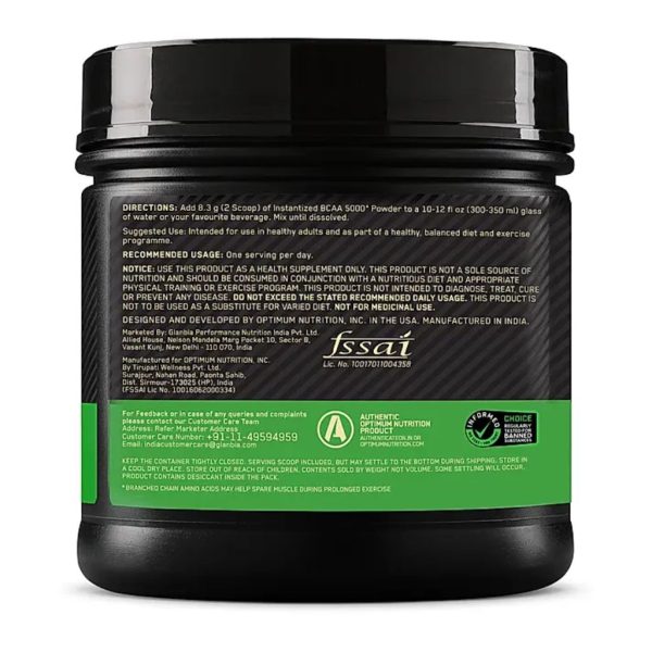 Optimum Nutrition BCAA 2:1:1 30 servings - Image 4
