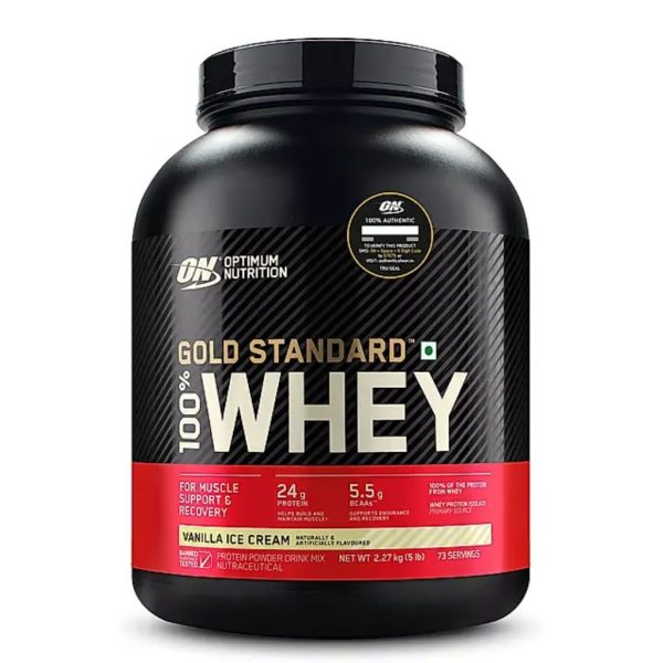 ON, Gold Standard Whey Protein, 5lbs - Image 2