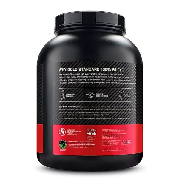 ON, Gold Standard Whey Protein, 5lbs - Image 4
