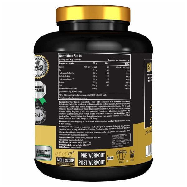 One Science Nutrition Premium Whey Protein 5lbs - Image 3