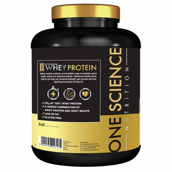 One Science Nutrition Premium Whey Protein 5lbs - Image 4