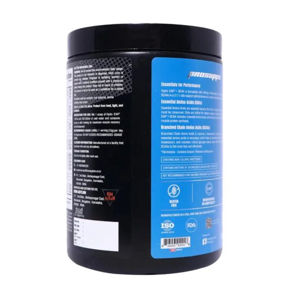 Prosupps Hydro EAA +BCAA Energy Drink for Recovery - Image 3