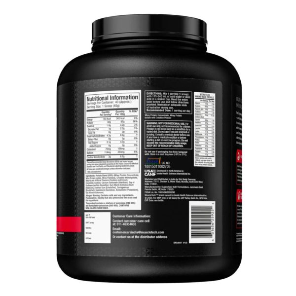 Muscletech Nitro-Tech Whey Protein 1.8kg - Image 5