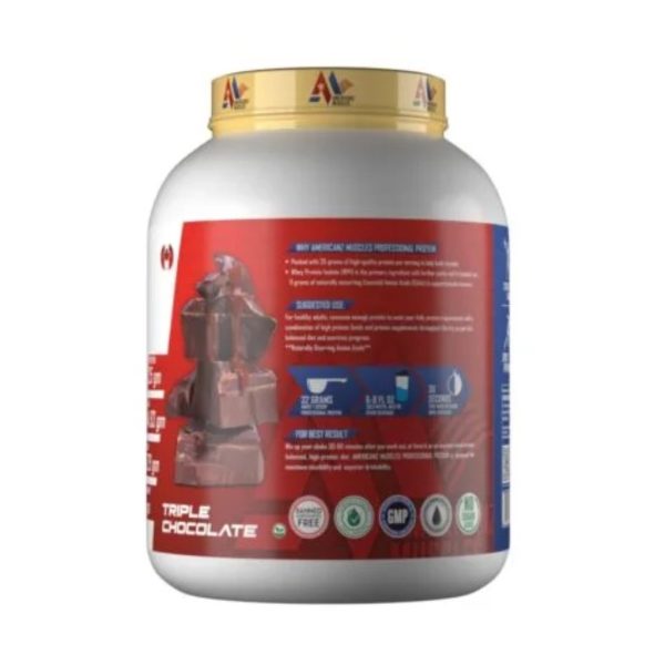 Americanz Muscles Professional Whey Protein | 5lbs - Image 2