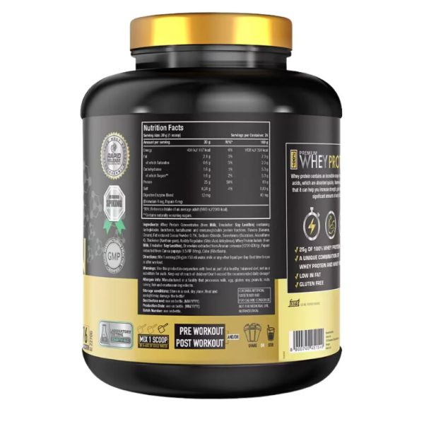 One Science Premium Whey Protein, 2.27 kg - Image 6