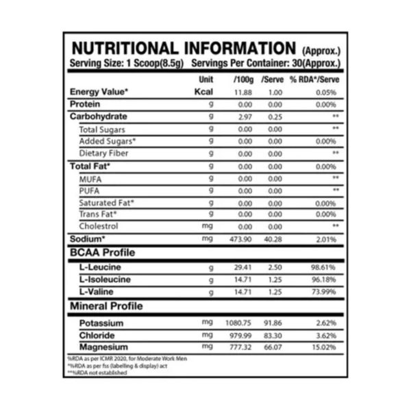 Prosupps Hydro BCAA, 30 servings - Image 3