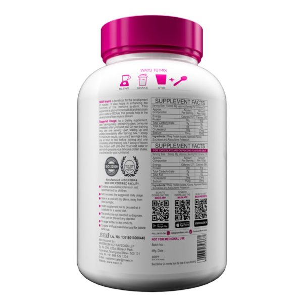 MAXN ISOPRO/Whey Protein Isolate 1kg - Image 7