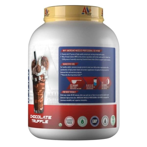 Americanz Muscles Professional ISO HYDRO Protein - Image 2