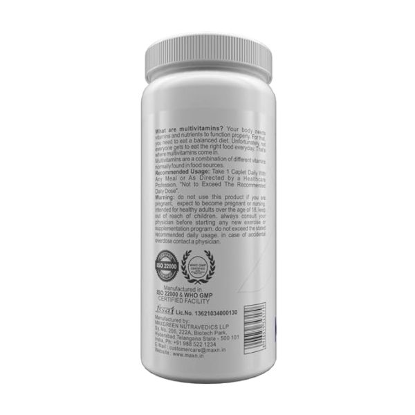 MAXN MULTI VITAMIN – 60 CAPLETS - Image 2