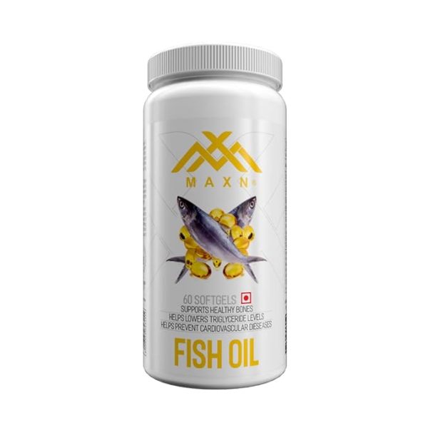 MAXN Omega 3 Fish Oil Capsules