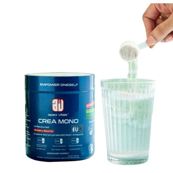 Apex Vitals Creatine Monohydrate-100 Servings - Image 3
