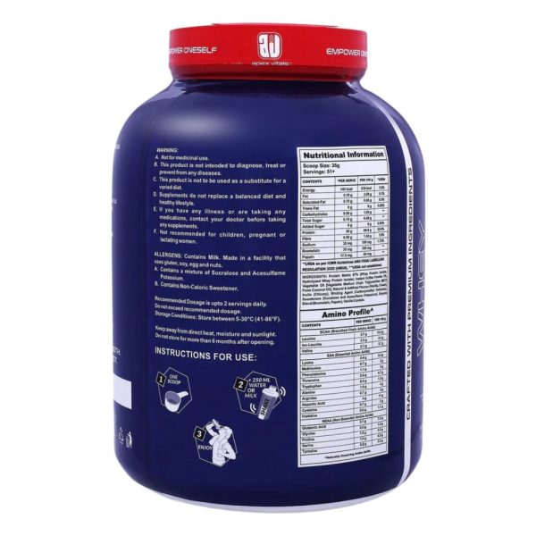 Apex Vitals ISO Whey 2 Pure - 4lbs - Image 3