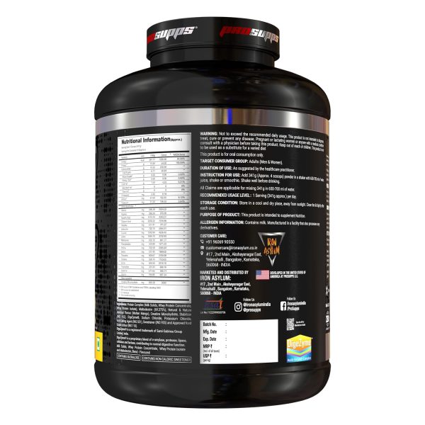 ProSupps Incredibulk Weight Gainer, 2.7kg - Image 2