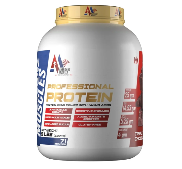 Americanz Muscles Professional Whey Protein | 5lbs