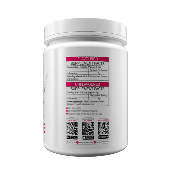 Maxn L-Glutamine–300 gms - Image 4