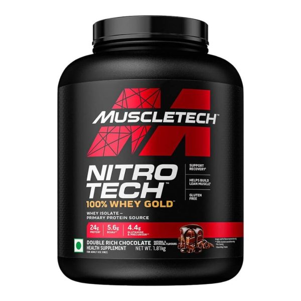MuscleTech Nitro-Tech 100% Whey Gold 1.81kg