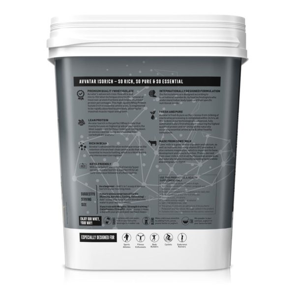 Avvatar Isorich Protein | 4 Kg - Image 3