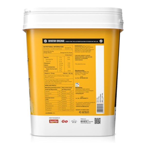 Avvatar Whey Protein | 4 Kg - Image 6