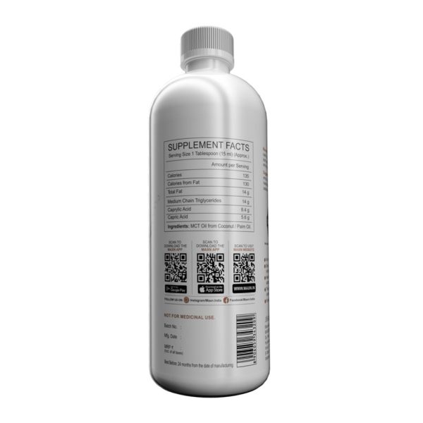 MAXN MCT OIL – 500 ML - Image 2