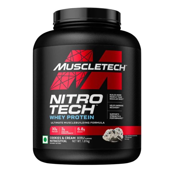 Muscletech Nitro-Tech Whey Protein 1.8kg - Image 2