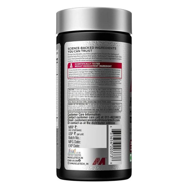 MuscleTech Hydroxycut Hardcore Super Elite - Image 3
