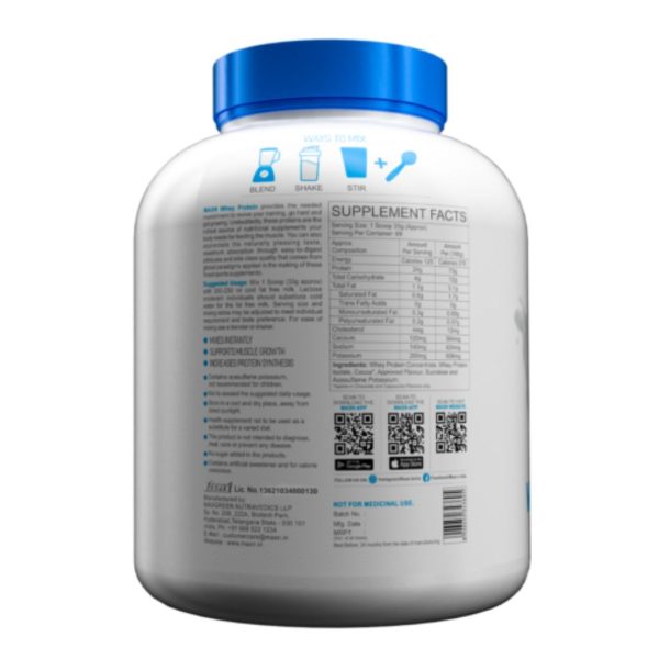 MAXN WHEY PROTEIN SUPPLEMENT 2.27kg - Image 17
