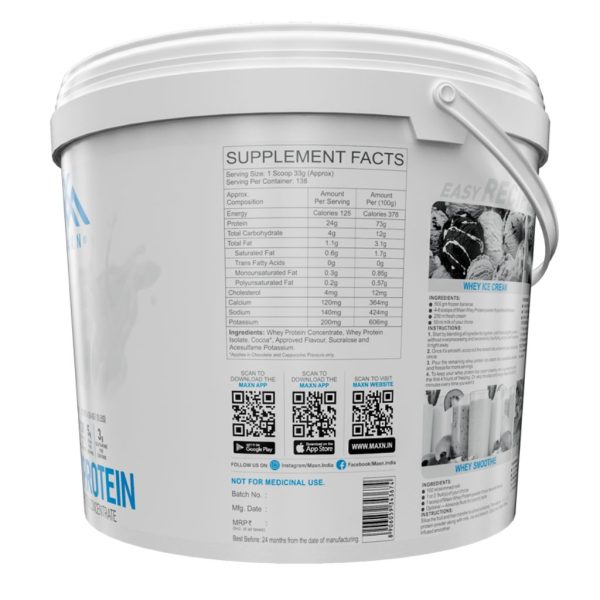 MAXN WHEY PROTEIN SUPPLEMENT 4.5kg - Image 13