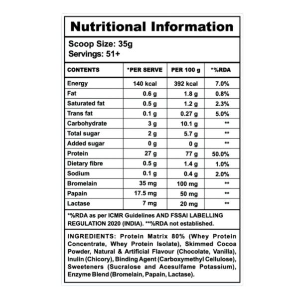 Apex Vitals 1 Whey - 4lbs - Image 3