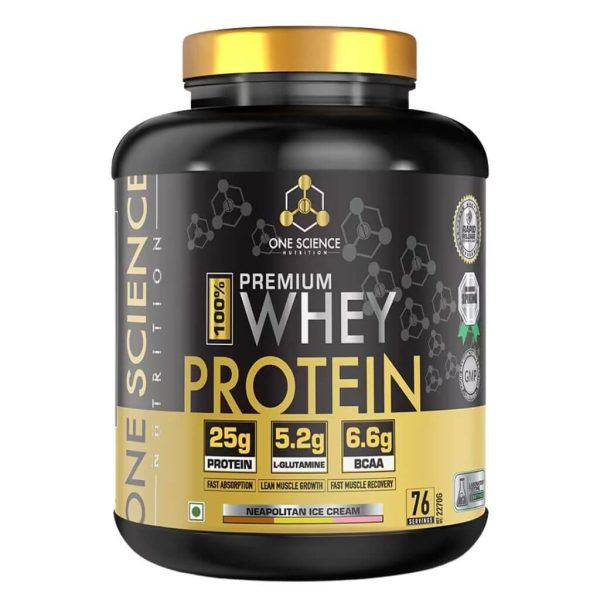 One Science Premium Whey Protein, 2.27 kg