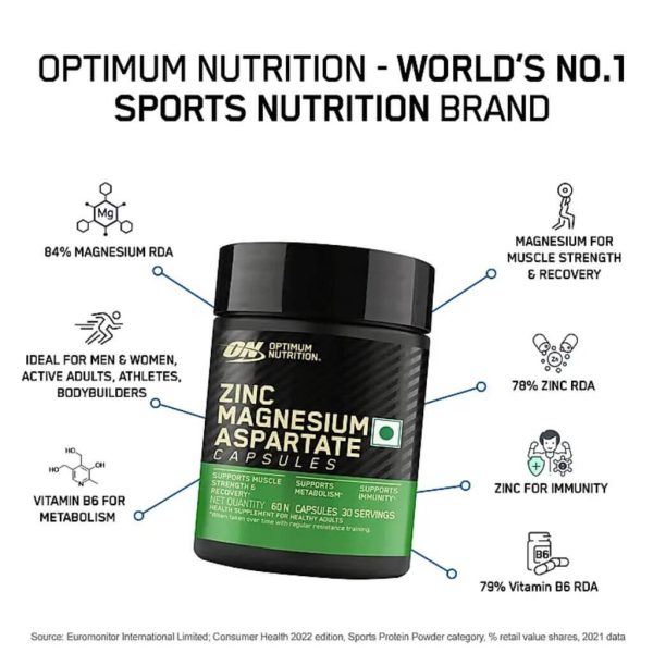 Optimum Nutrition ZMA - Image 2