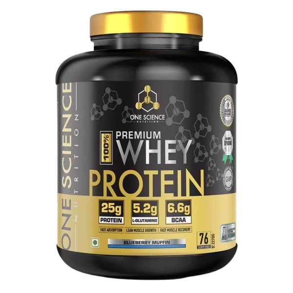 One Science Premium Whey Protein, 2.27 kg - Image 3