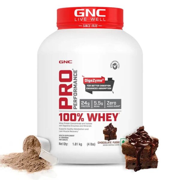 GNC Pro Whey Protein, 1.82 kg (4 lbs)