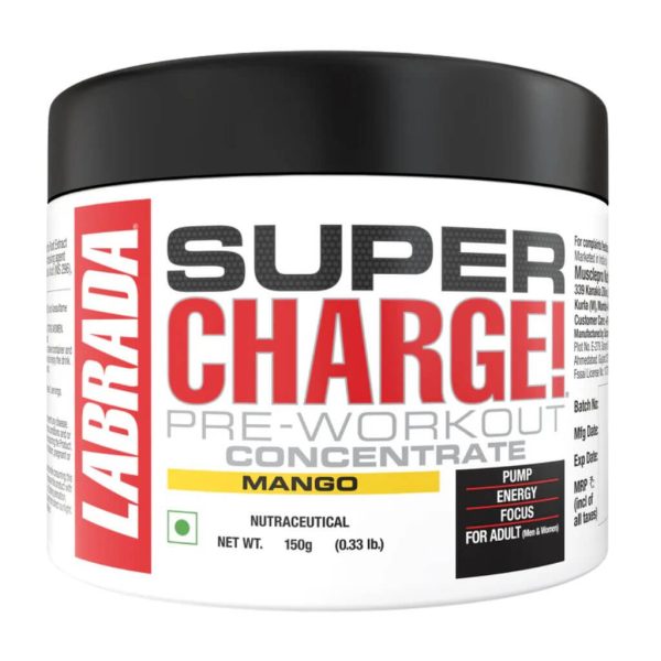 Labrada Nutrition Super Charge Pre-Workout 150g