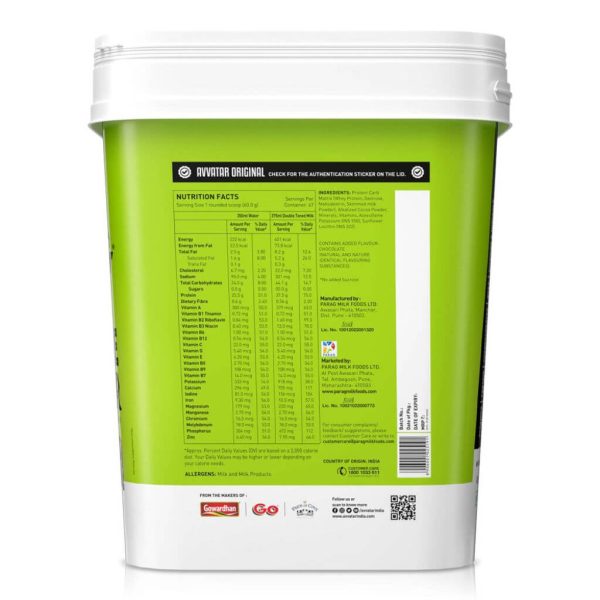 Avvatar Muscle Gainer | 4 Kg - Image 3