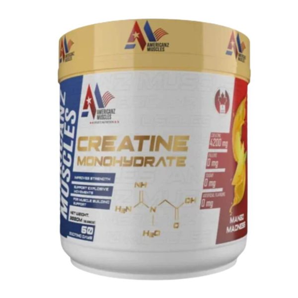 Americanz Muscles Creatine Monohydrate - 300gm