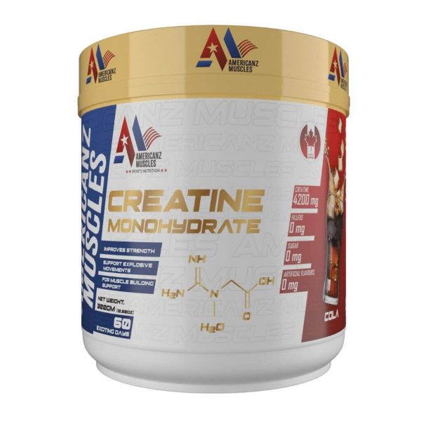 Americanz Muscles Creatine Monohydrate - 300gm - Image 3