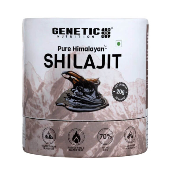 Combo 4 - Genetic whey 2kg; Genetic Creatine 200g; Shitajit; Shaker - Image 5