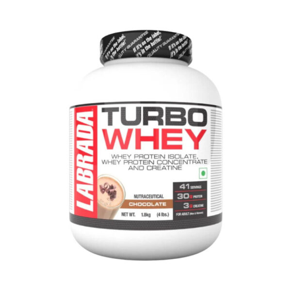 Combo 3- LABRADA TURBO WHEY 2kg; LABRADA SUPER CHARGE; Shaker - Image 2