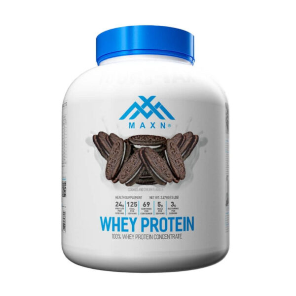 Combo 2 - MAXN WHEY 4lbs; Genetic EAA; Shaker - Image 2