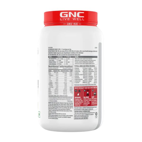 Combo 5 - GNC WHEY 2kg; GNC CREATINE 100g; ADVANCED MULTIVITAMIN; Shaker - Image 3