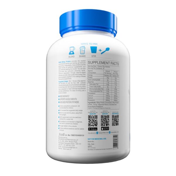 Combo 2 - MAXN WHEY 4lbs; Genetic EAA; Shaker - Image 3