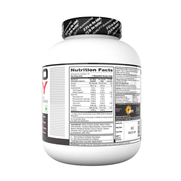 Combo 3- LABRADA TURBO WHEY 2kg; LABRADA SUPER CHARGE; Shaker - Image 3