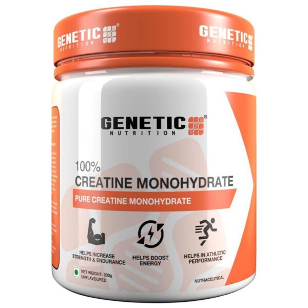 Genetic Nutrition Creatine Monohydrate, 200 g