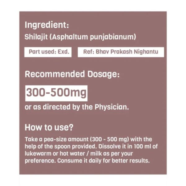 Genetic Nutrition Pure Himalayan Shilajit - Image 2