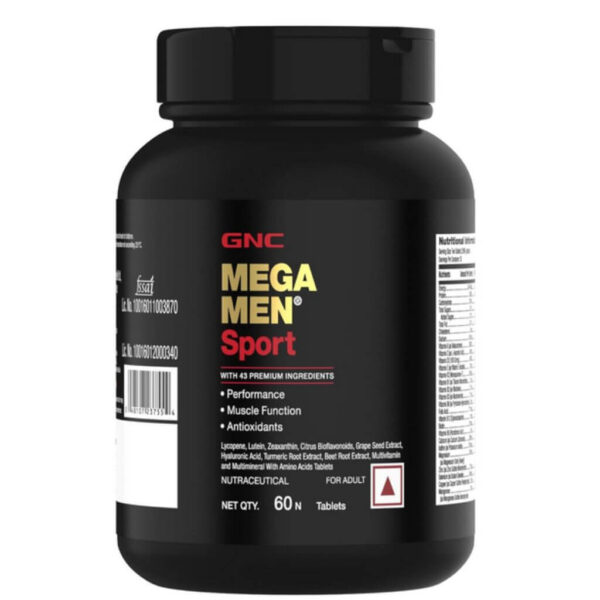 GNC Mega men multivitamin sports - 60T