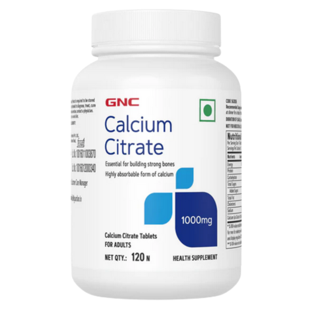GNC Calcium Citrate-1000mg-120T