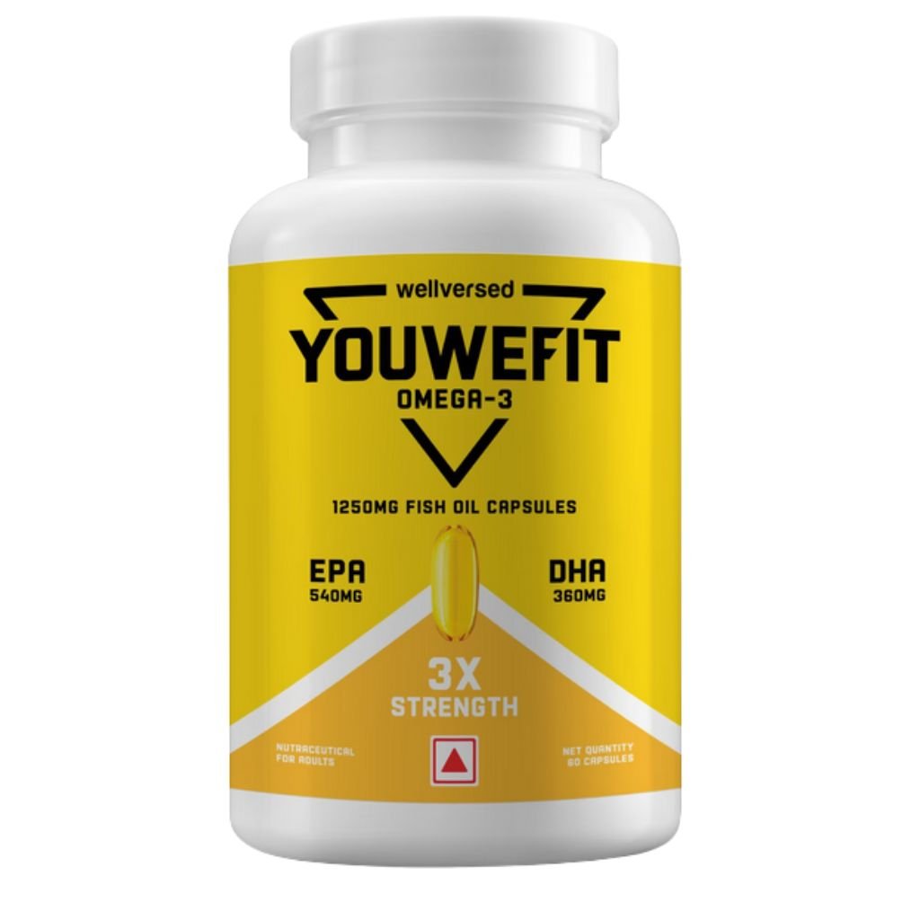 Youwefit Triple strengh 3x - Fish oil - 60 T