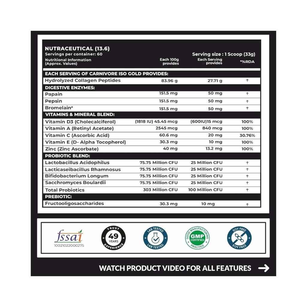 Carbamide Forte Carnivore ISO Gold - 2 Kg Chocolate - Image 2